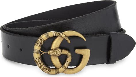 men's gucci snake belt